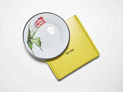 Тарелка глубокая 186 мм, в подарочной упаковке, форма Юлиана, рисунок Волшебный сад XI, арт. 81.34197.00.1