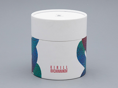 Свеча ароматическая в подарочной упаковке, форма top, рисунок Лунный змей, аромат Северное сияние, арт. 81.33150.00.1