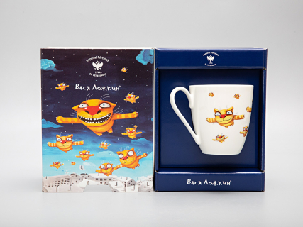 Бокал в подарочной упаковке, форма Вариации, Вася Ложкин. Вечерний полет, арт. 81.29342.00.1, 