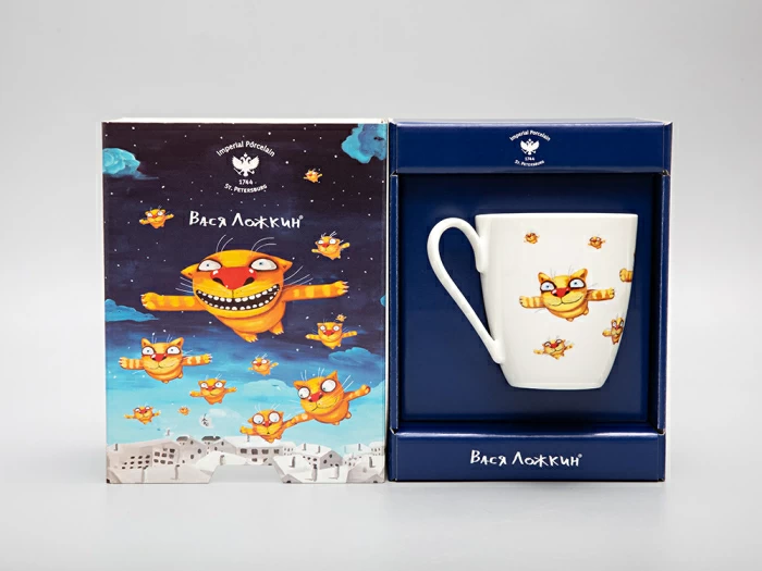 Бокал в подарочной упаковке, форма Вариации, Вася Ложкин. Вечерний полет, арт. 81.29342.00.1, 