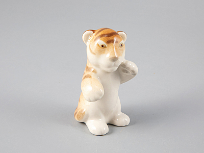 Скульптура форма Тигренок Задира рисунок Полосатый арт. 82.67284.00.1