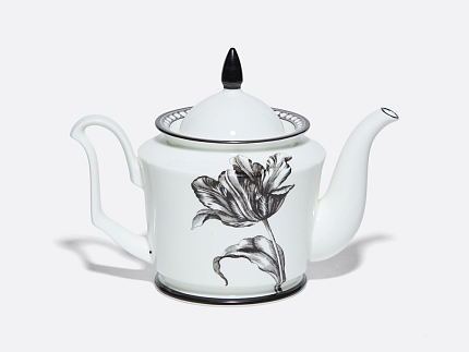 Подарочный набор чайник форма Юлия рисунок Сысоев. Волшебный сад II арт. 81.30911.00.1