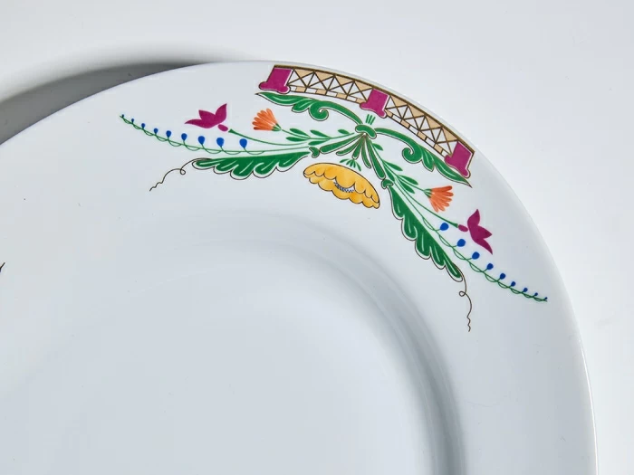 Сервиз столовый на 6 персоны 21 предметов форма Европейская рисунок Замоскворечье-2, арт. 81.10664.00.1, 