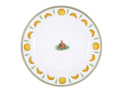 Сервиз столовый форма Европейская - 2 рисунок Крысята-воришки 2, 6 персон 24 предмета арт. 81.28245.00.1