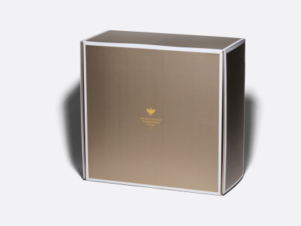 Сервиз чайный на 4 персоны 10 предметов в подарочной упаковке, форма Идиллия, рисунок Жемчужная сетка, арт. 81.34970.00.1, 