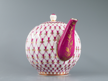 Чайник заварочный форма Тюльпан рисунок Сетка-Блюз 2 арт. 80.86209.00.1, 