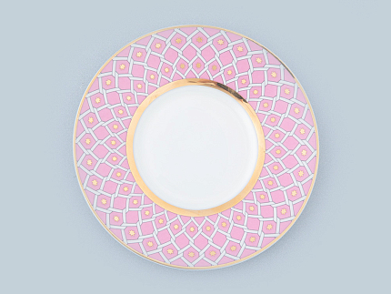 Чашка с блюдцем кофейная 115 мл., форма Идиллия, рисунок Астра 1 арт 81.32374.00.1