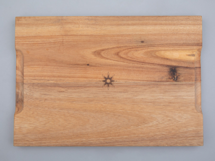 Доска сервировочная 260х180мм форма Стандартная рисунок Календа арт. 42.00045.00.1, 