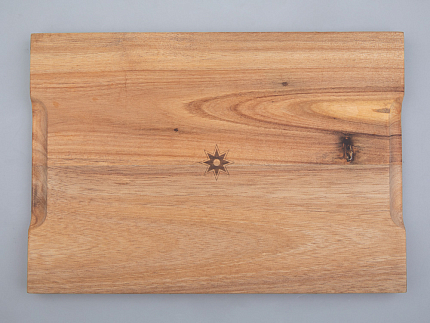 Доска сервировочная 260х180мм форма Стандартная рисунок Календа арт. 42.00045.00.1