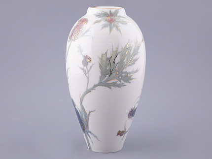 Ваза форма Фрезия рисунок Репейник, арт. 80.48115.00.1