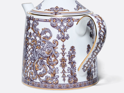 Сервиз чайный на 4 персоны 10 предметов в подарочной упаковке, форма Идиллия рисунок Барокко, арт. 81.34916.00.1, 