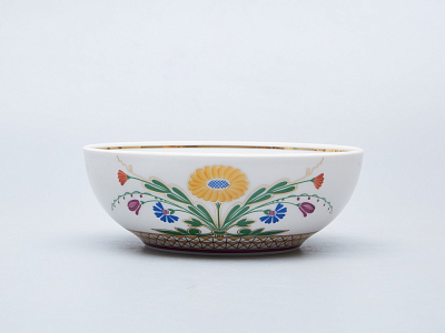 Салатник 160 мм, форма Утро, рисунок Замоскворечье арт. 80.40525.00.1