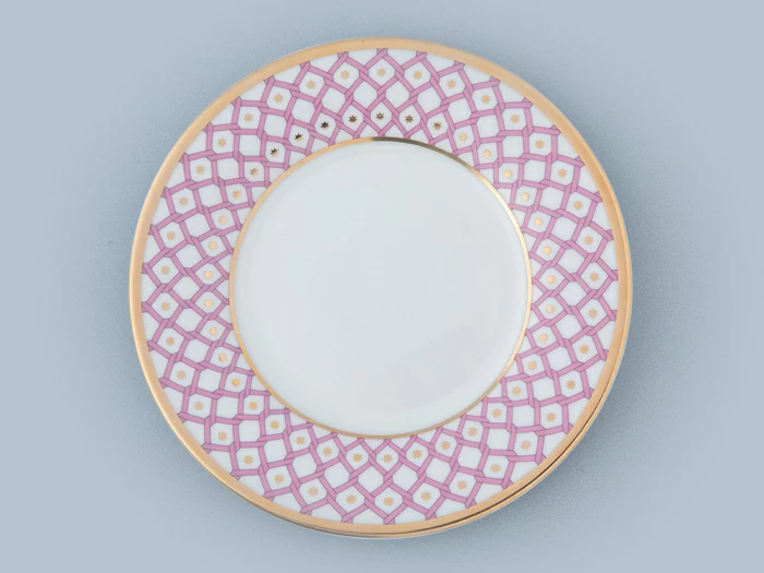 Чашка с блюдцем 250 мл форма Идиллия рисунок Астра 2, арт. 81.32373.00.1, 