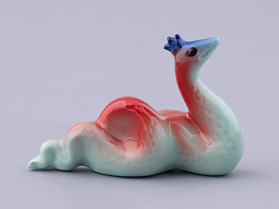 Скульптура форма Королева змей, рисунок Зеленая Загадка, арт. 82.48086.00.1