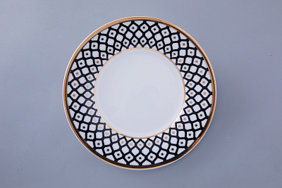 Чашка с блюдцем 250 мл форма Идиллия рисунок Неро арт. 81.31117.00.1