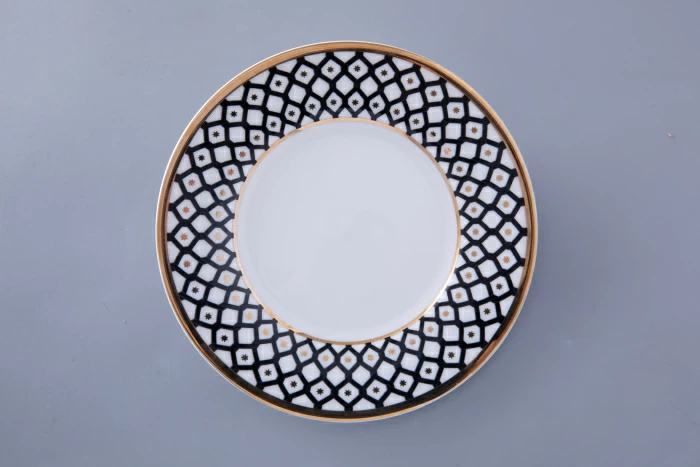 Чашка с блюдцем 250 мл форма Идиллия рисунок Неро арт. 81.31117.00.1, 