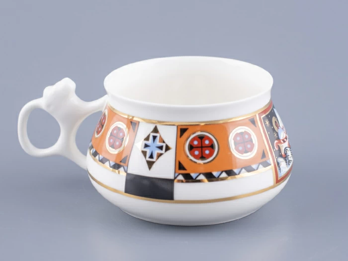 Чашка с блюдцем кофейная 180 мл.,  форма Билибина, рисунок Василиса арт. 81.16131.00.1, 