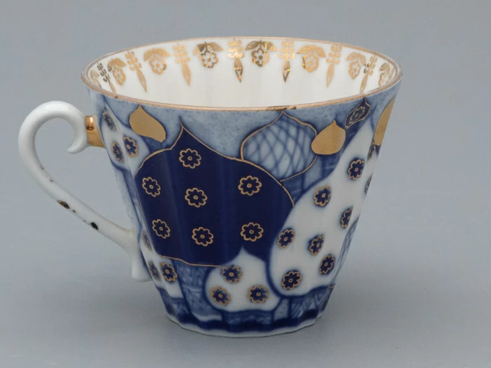 Чашка с блюдцем чайная 235 мл форма Лучистая рисунок Перезвоны арт. 81.13809.00.1, 