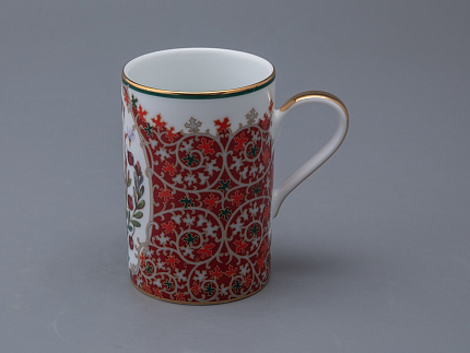 Бокал 400 мл в подарочной упаковке, форма Соло, рисунок Клюква заповедная, арт. 81.34281.00.1