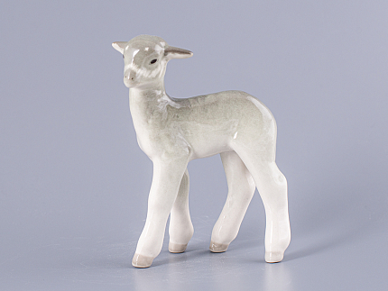 Скульптура Ягненок стоящий арт. 82.01056.00.1