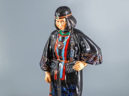 Скульптура Народности России, Айнка, арт 82.93082.00.1, 