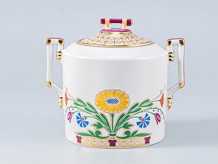 Сервиз кофейный форма Гербовая рисунок Замоскворечье, 6 персон 20 предметов, арт. 81.25696.00.1