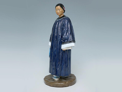 Скульптура Народности России Манчжурская женщина, арт. 82.93081.00.1