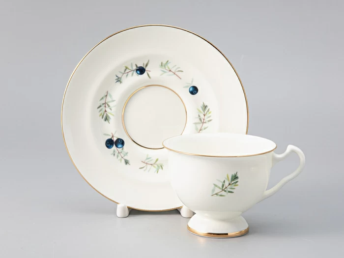 Сервиз чайный форма Айседора рисунок Цветы и ягоды, 6 персон 14 предметов, арт. 81.27538.00.1, 