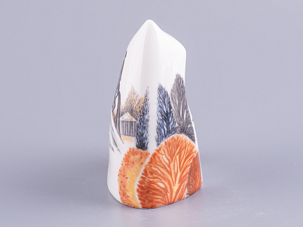 Скульптура Кот идущий, рисунок Осень в городе, арт 82.88384.00.1