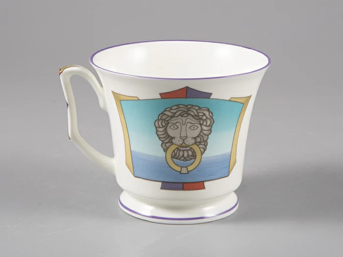 Чашка с блюдцем чайная, форма Юлия рисунок Петербургские картинки. Петербургское настроение, арт. 81.29023.00.1, 