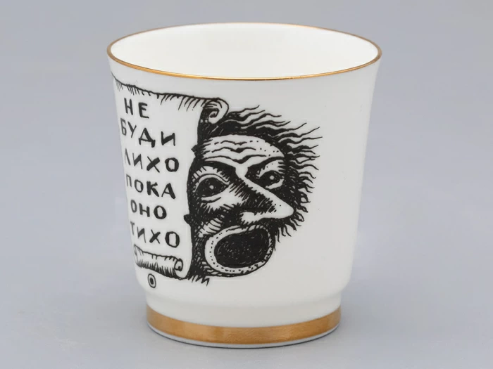 Подарочный набор стопок форма Сувенирная 1, рисунок Русская культура, арт. 81.31748.00.1, 