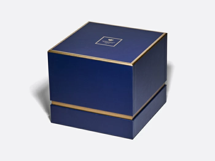 Бокал с блюдцем и крышкой 390 мл в подарочной упаковке, форма Топ, рисунок Готический 10, арт. 81.34169.00.1, 