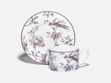 Чашка с блюдцем форма Соло рисунок Monplaisir Violet (Монплезир Виолет), арт. 81.29440.00.5, 