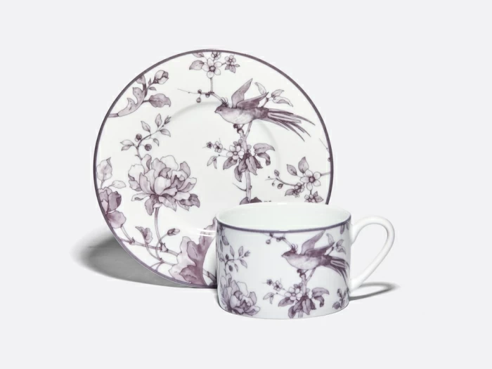 Чашка с блюдцем форма Соло рисунок Monplaisir Violet (Монплезир Виолет), арт. 81.29440.00.5, 