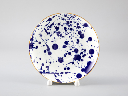 Чашка с блюдцем чайная форма Весенняя рисунок Splash арт. 81.29650.00.1, 