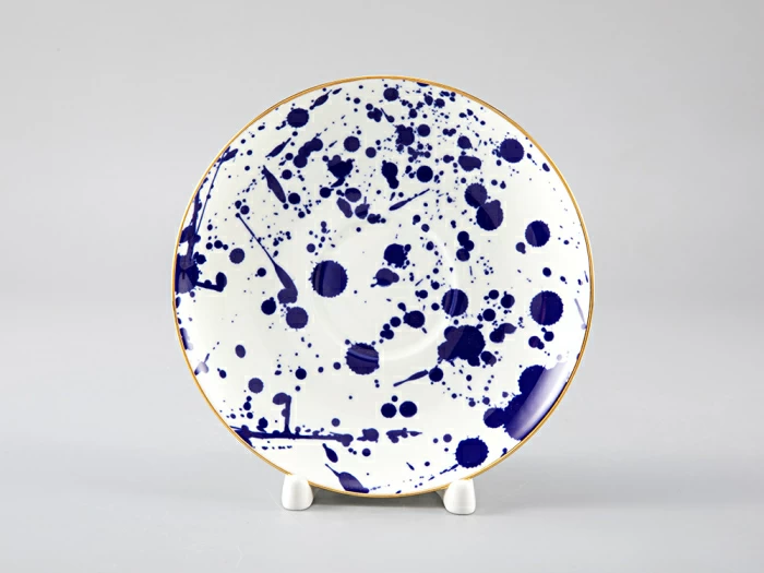 Чашка с блюдцем чайная форма Весенняя рисунок Splash арт. 81.29650.00.1, 