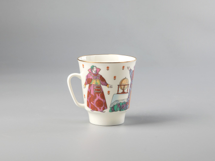 Трехпредметный комплект 165 мл форма Майская рисунок Царь Федор Иоаннович арт. 81.31364.00.1, 