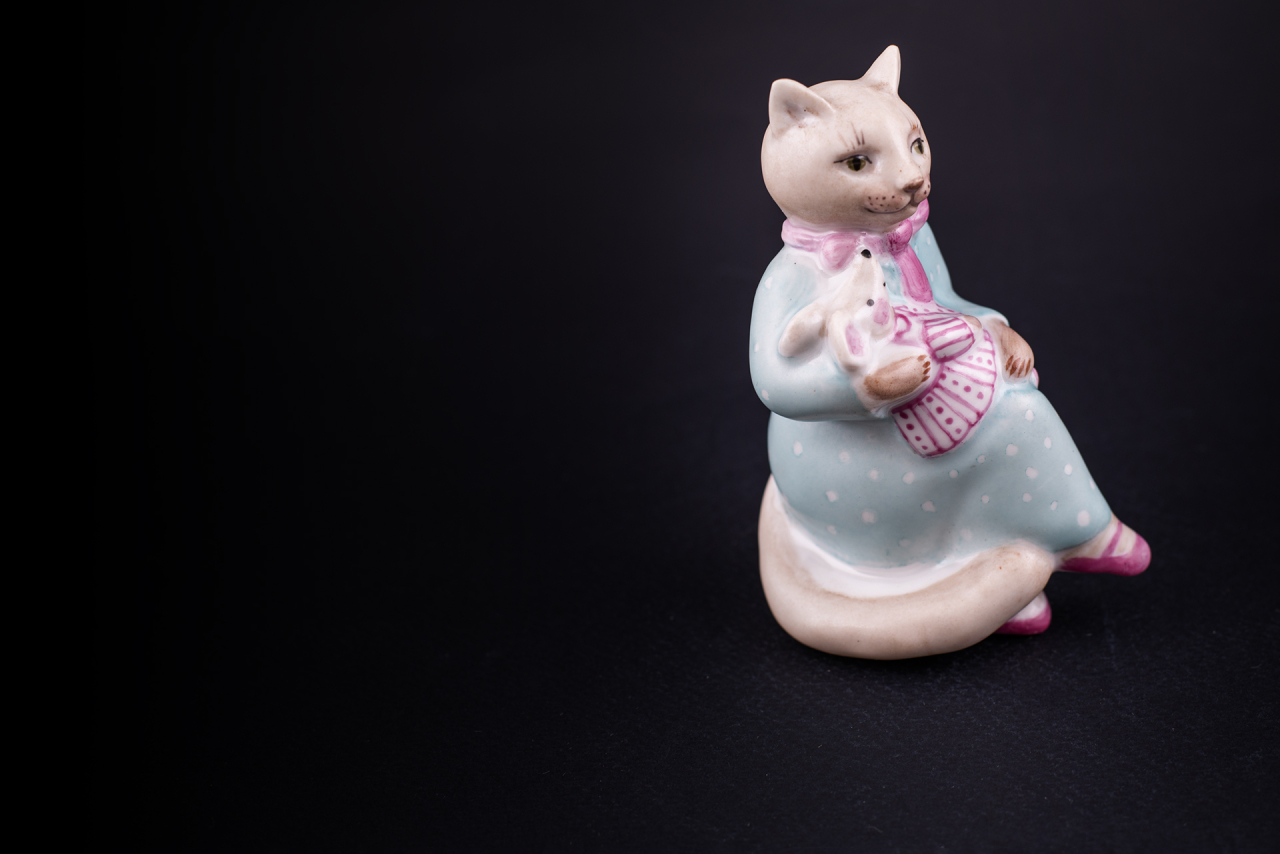 Скульптура Кошка-нянька, рисунок Колыбельная, арт 62.21783.00.1, 