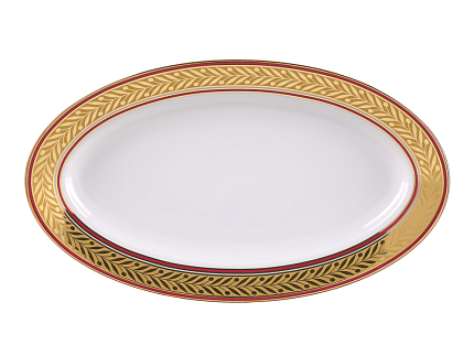 Блюдо овальное 240 форма Европейская рисунок Бельведер арт. 80.96534.00.1