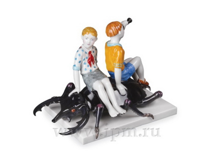 Скульптура Путешествие натуралистов арт. 82.71240.00.1, 