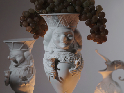 Скульптура Дионис в подарочной упаковке, рисунок Белый, арт. 81.33652.00.1, 