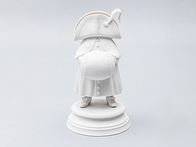 Скульптура Пятый гость Белый арт. 82.64920.00.1