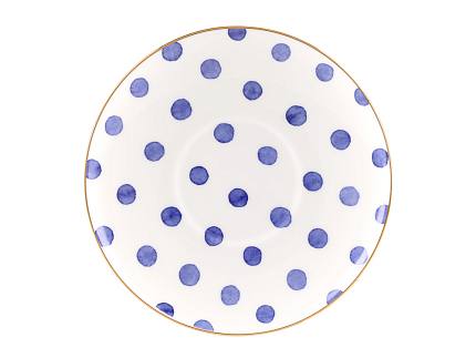 Чашка с блюдцем кофейная 165 мл., форма Майская, рисунок Polka Dot арт. 81.27797.00.1