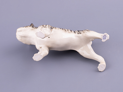 Скульптура Серый Французский бульдог арт. 82.89346.00.1