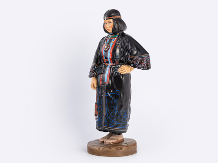 Скульптура Народности России, Айнка, арт 82.93082.00.1, 