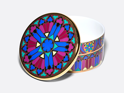 Шкатулка в подарочной упаковке, форма Идиллия, рисунок Готический 7, арт. 81.34170.00.1