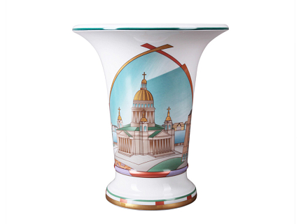 Ваза форма Ампирная рисунок На Невских берегах арт. 80.82178.00.1
