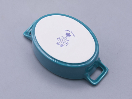 Набор кокотниц (4 предмета) в подарочной упаковке, форма Стандартная, рисунок Календа, арт 42.00076.00.1