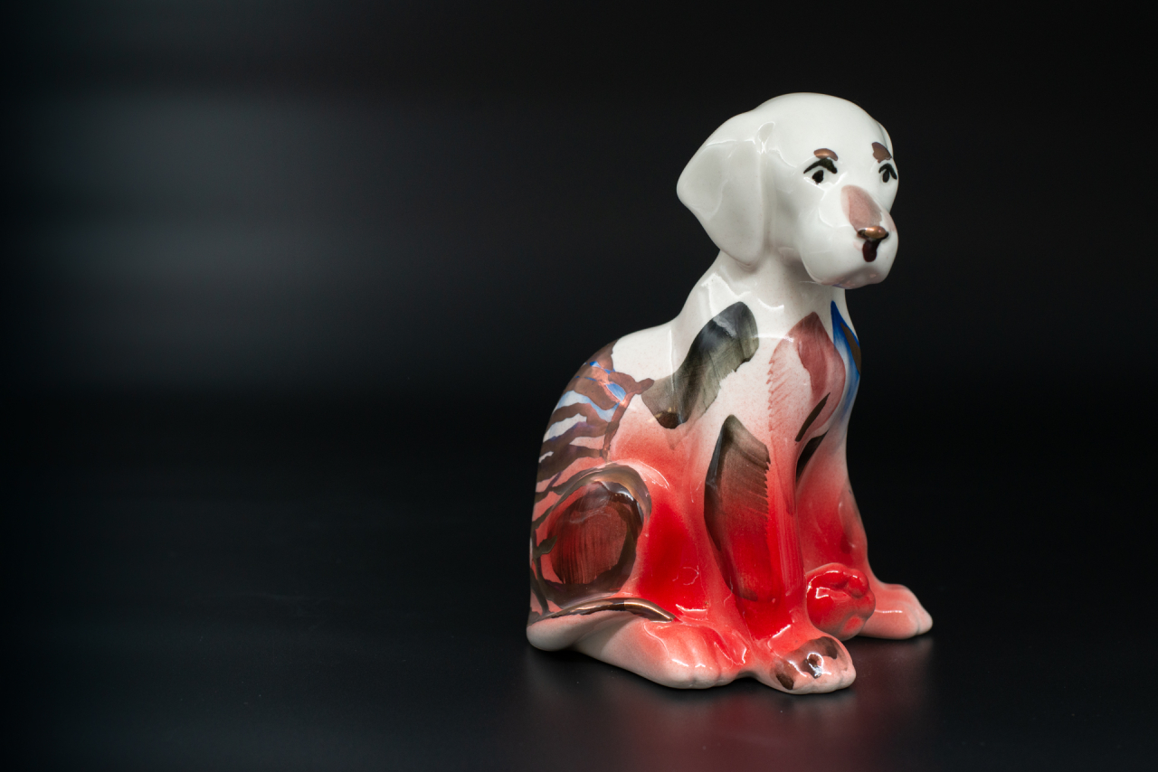 Скульптура Щенок Любопытный, арт 62.11230.00.1, 