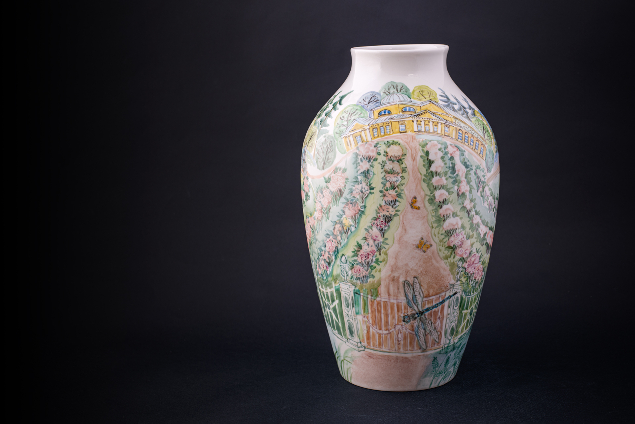 Ваза Павильон роз, форма Ламповая, арт 45.09399.00.1, 